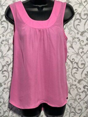 BANANA REPUBLIC Pink Drapey Tank